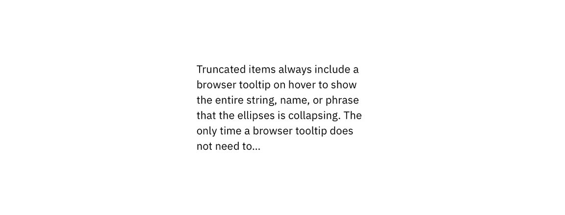 Example of end-line truncation for a paragraph. Example of end-line truncation for a paragraph.